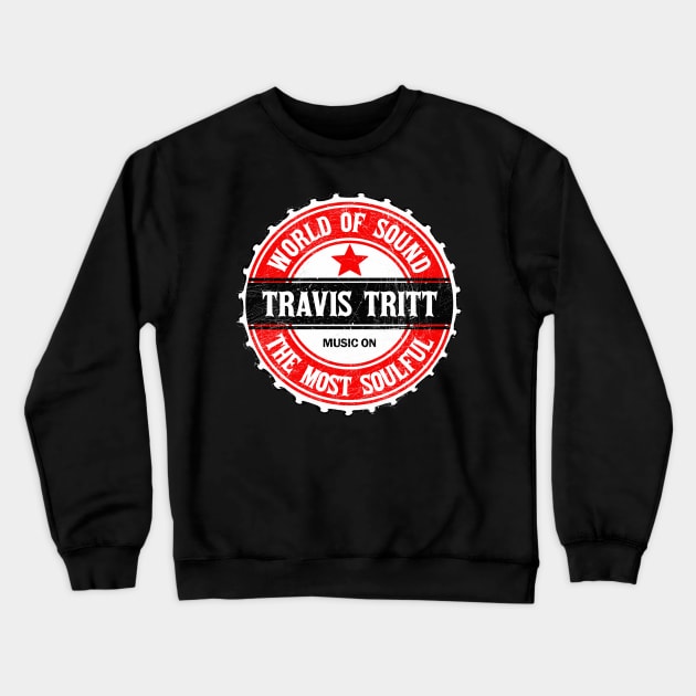 Travis Tritt // Pilsener Beer Crewneck Sweatshirt by Juwita Hati